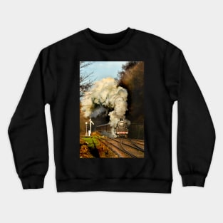 Steaming Crewneck Sweatshirt